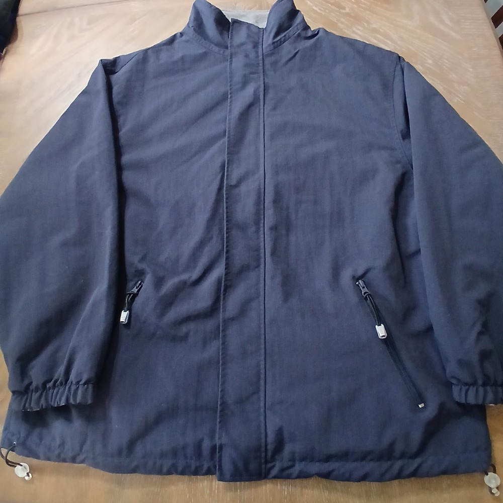 Winner Competition Grade Sports Gear Men Reversible‎ Jacket Sz XL BlueGray